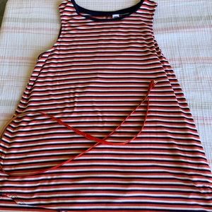 Red/white /and blue old navy size small tank